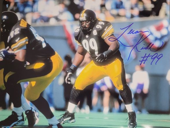 Levon Kirkland Autographed Signed 11X14 Pittsburgh Steelers Photo