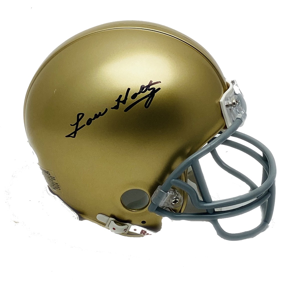 Signed notre dame helmet 2025
