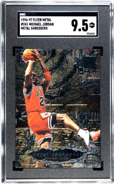 Fleer metal michael jordan best sale