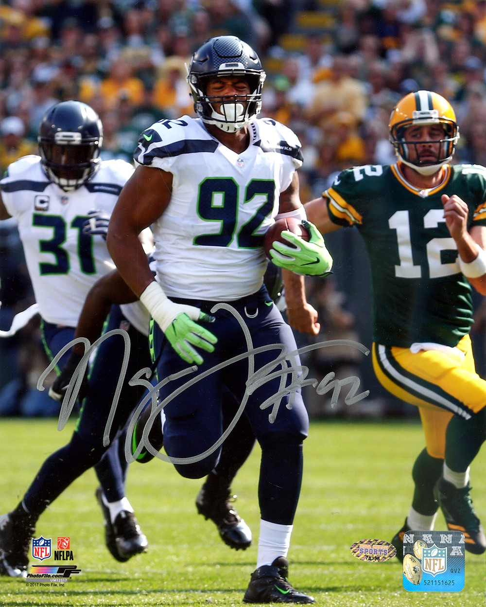 Nazair Naz Jones Autographed Signed 8X10 Photo Seattle Seahawks In