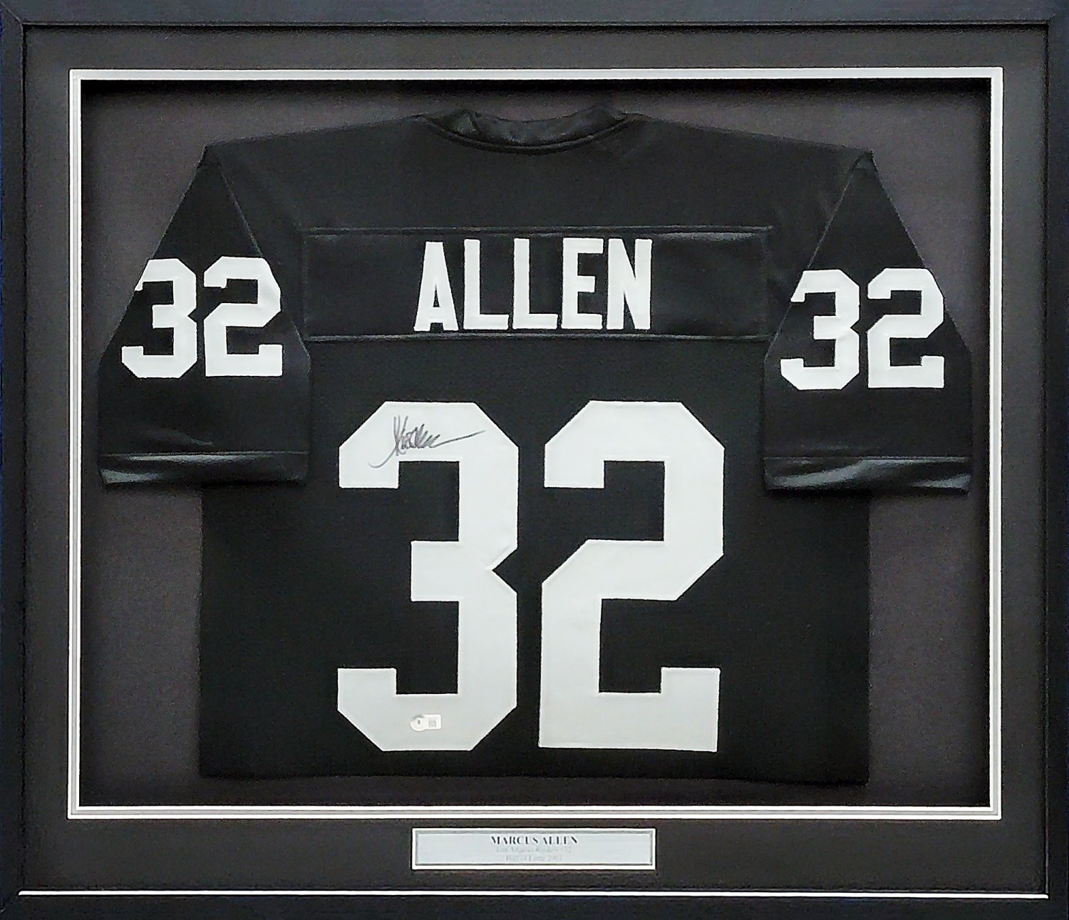 Marcus allen autographed jersey best sale