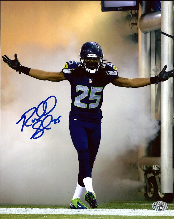 Richard sherman autographed jersey clearance