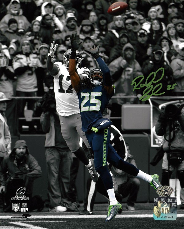 Richard Sherman Autographed Signed 8X10 Photo Seattle Seahawks Rs Holo