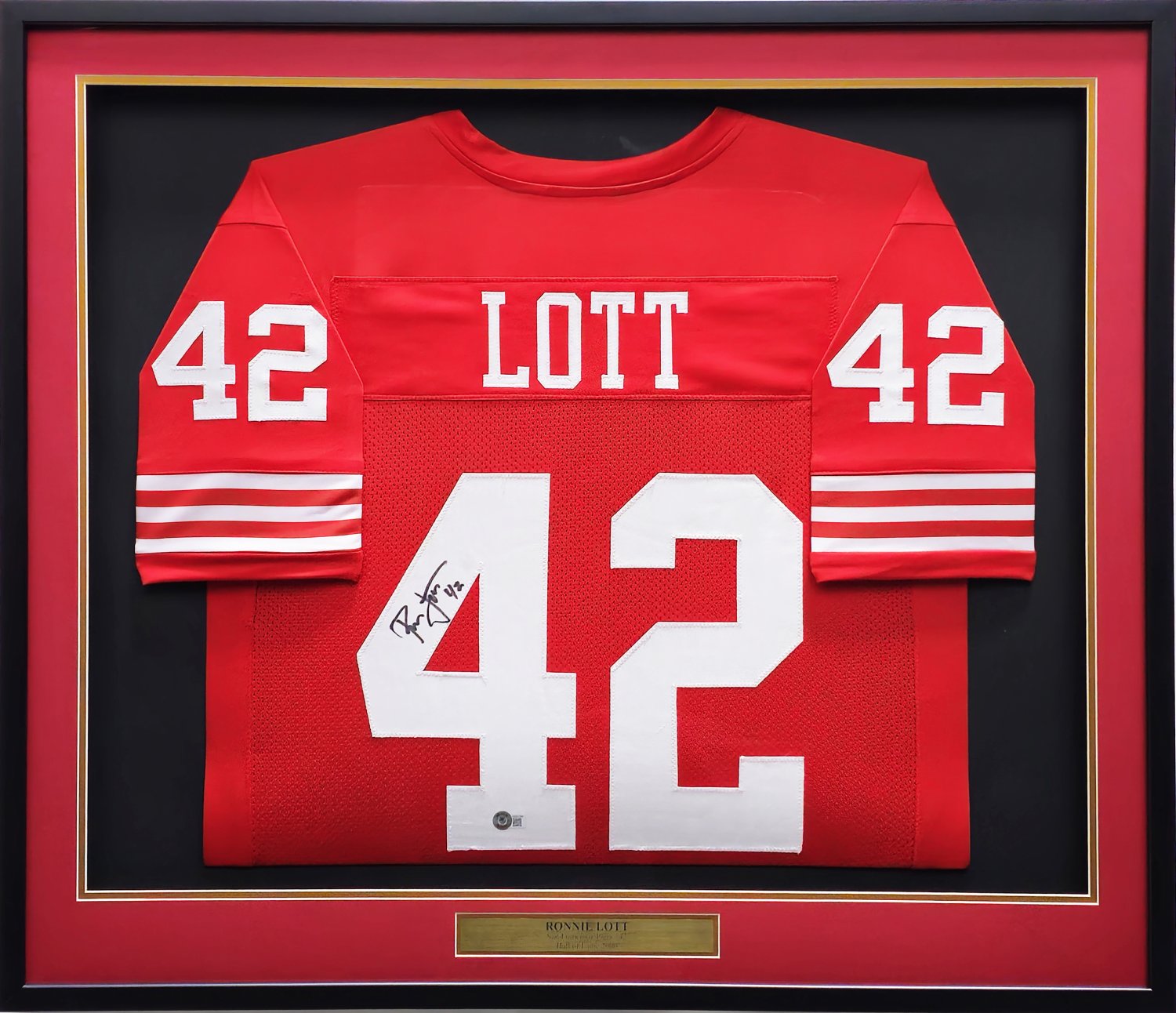 49ers signed jersey clearance