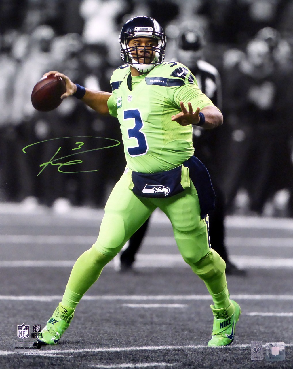 Seahawks action green best sale jersey for sale