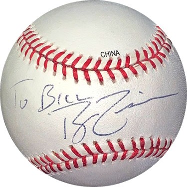 Ryan Zimmerman Autographed Signed Rawlings Official Major League