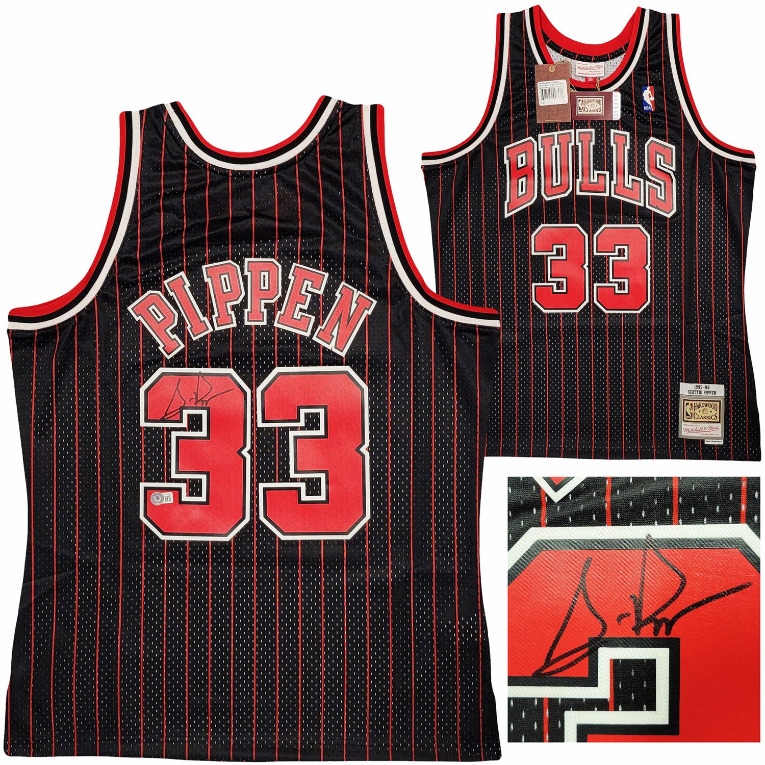Scottie pippen signed jersey hot sale