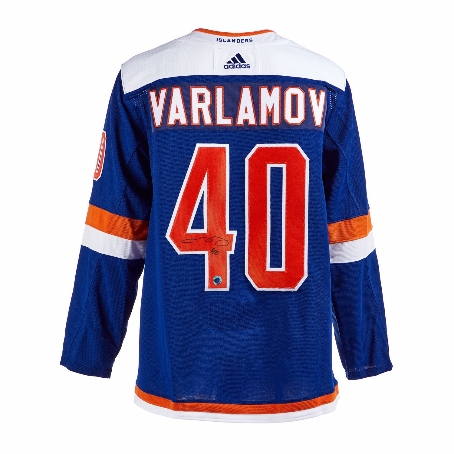 Semyon Varlamov New York Islanders Autographed Signed Alternate