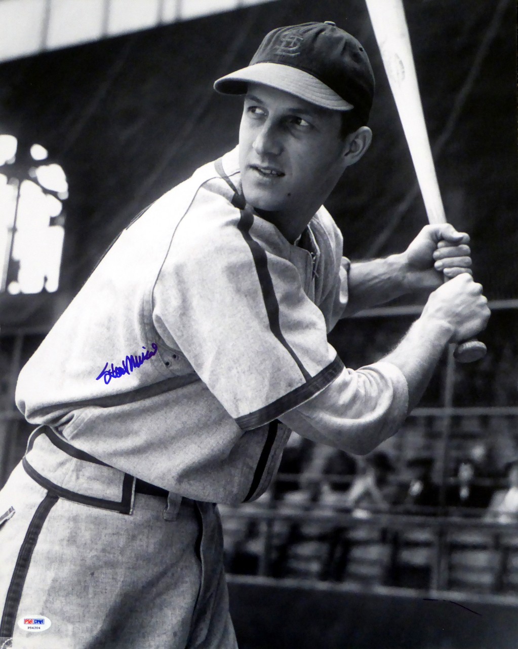 Stan musial hot sale autographed jersey