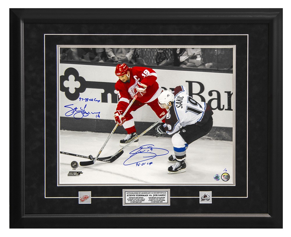 Joe Sakic NHL Original Autographed Jerseys for sale