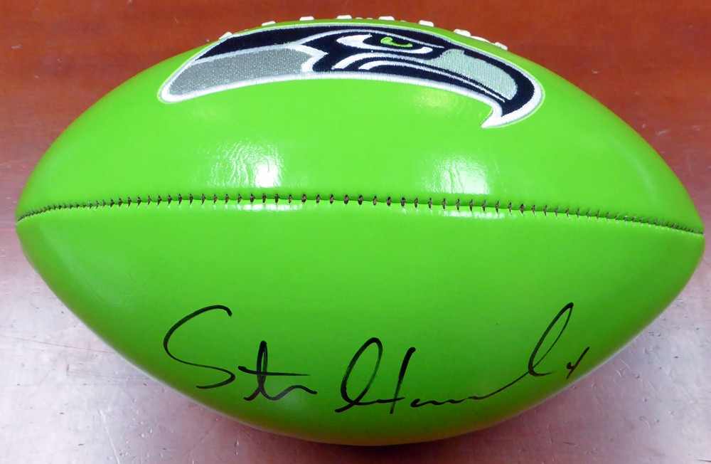 Steven Hauschka Autographed Signed Seattle Seahawks Green Logo