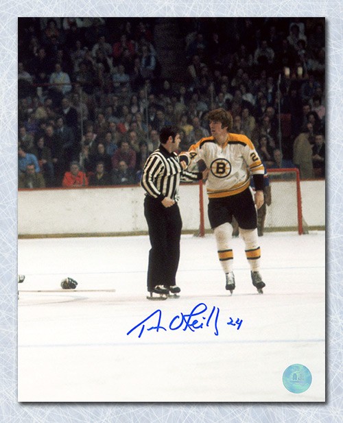 Terry O'Reilly Boston Bruins Signed Autographed No Jersey Blood