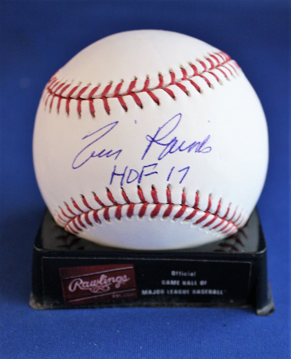 Tim Raines Autographed Signed Official Major League Baseball