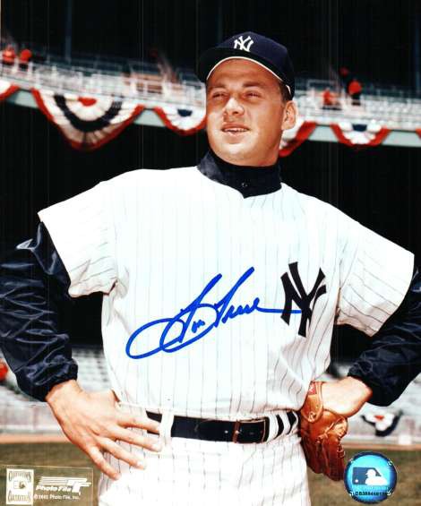 New york shop yankees autographs
