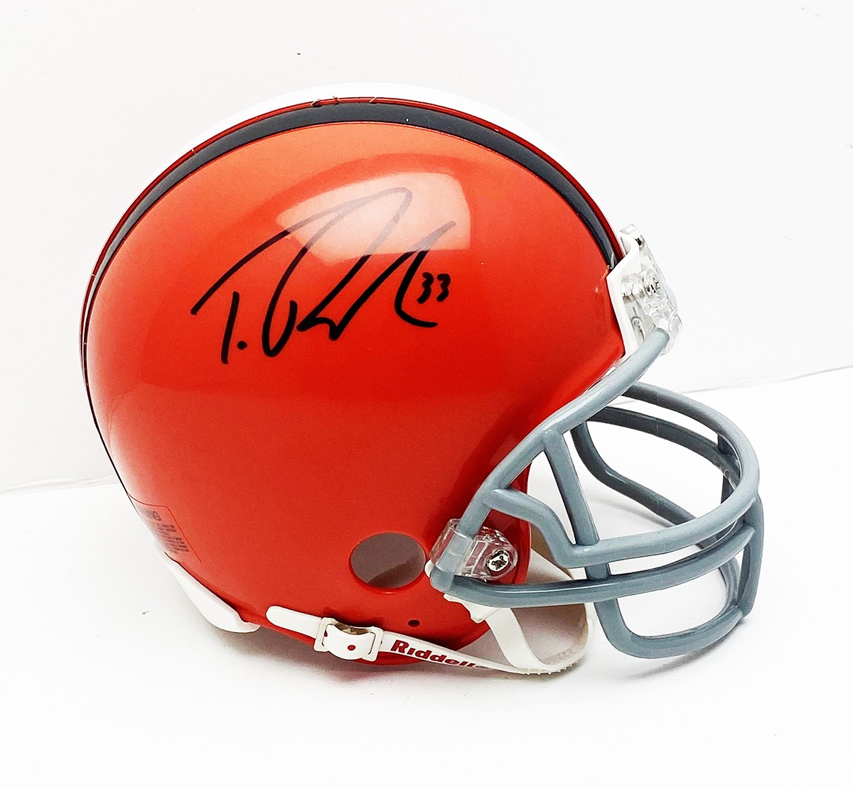 Browns store mini helmet