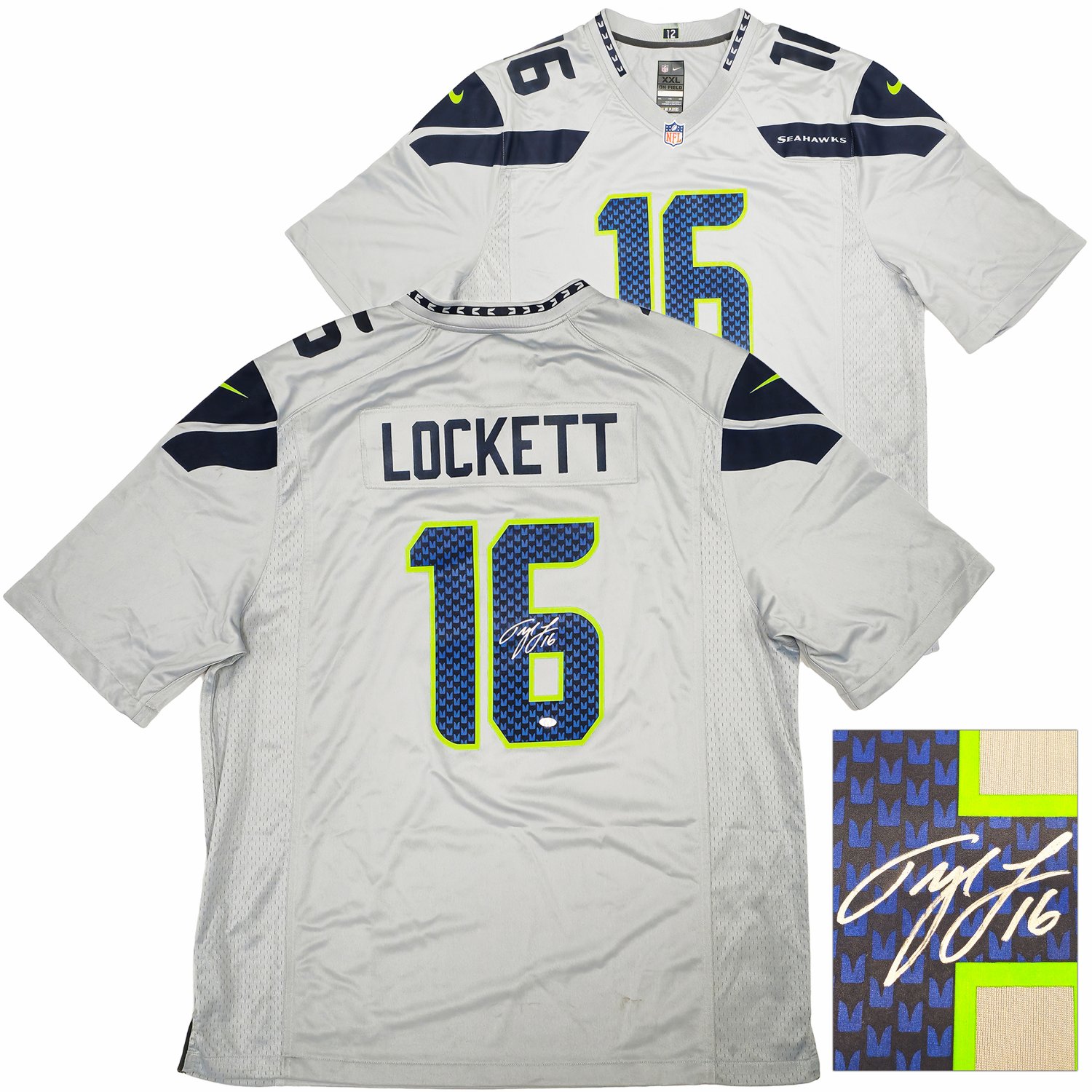 Wolf grey seahawks jersey for sale cheap