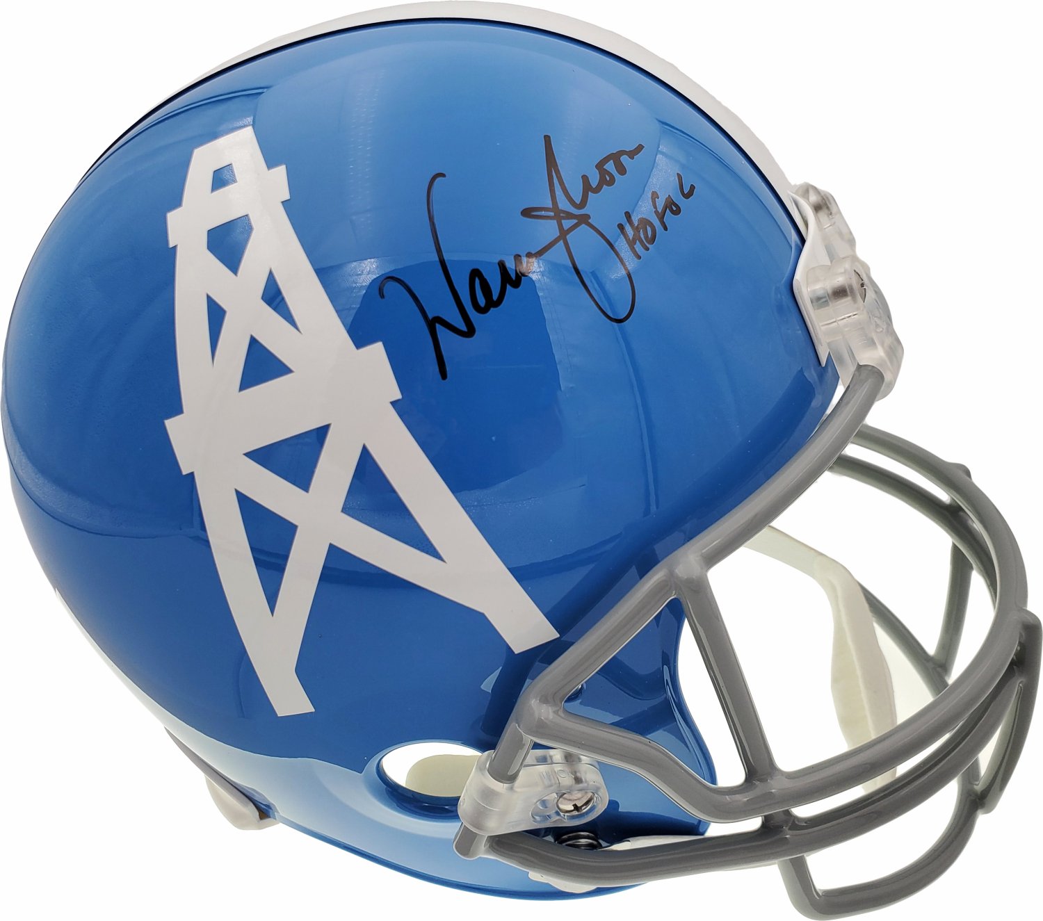 Warren moon signed football 2025