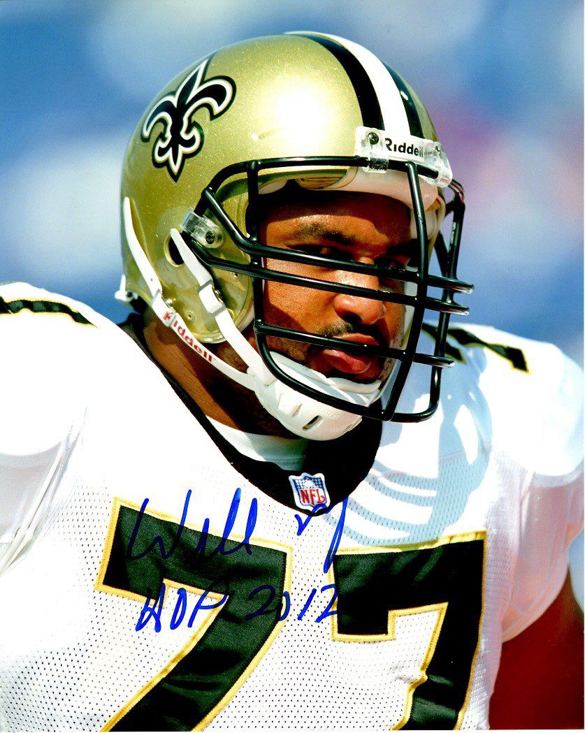 Willie Roaf Autographed Signed 8X10 New Orleans Saints Photo